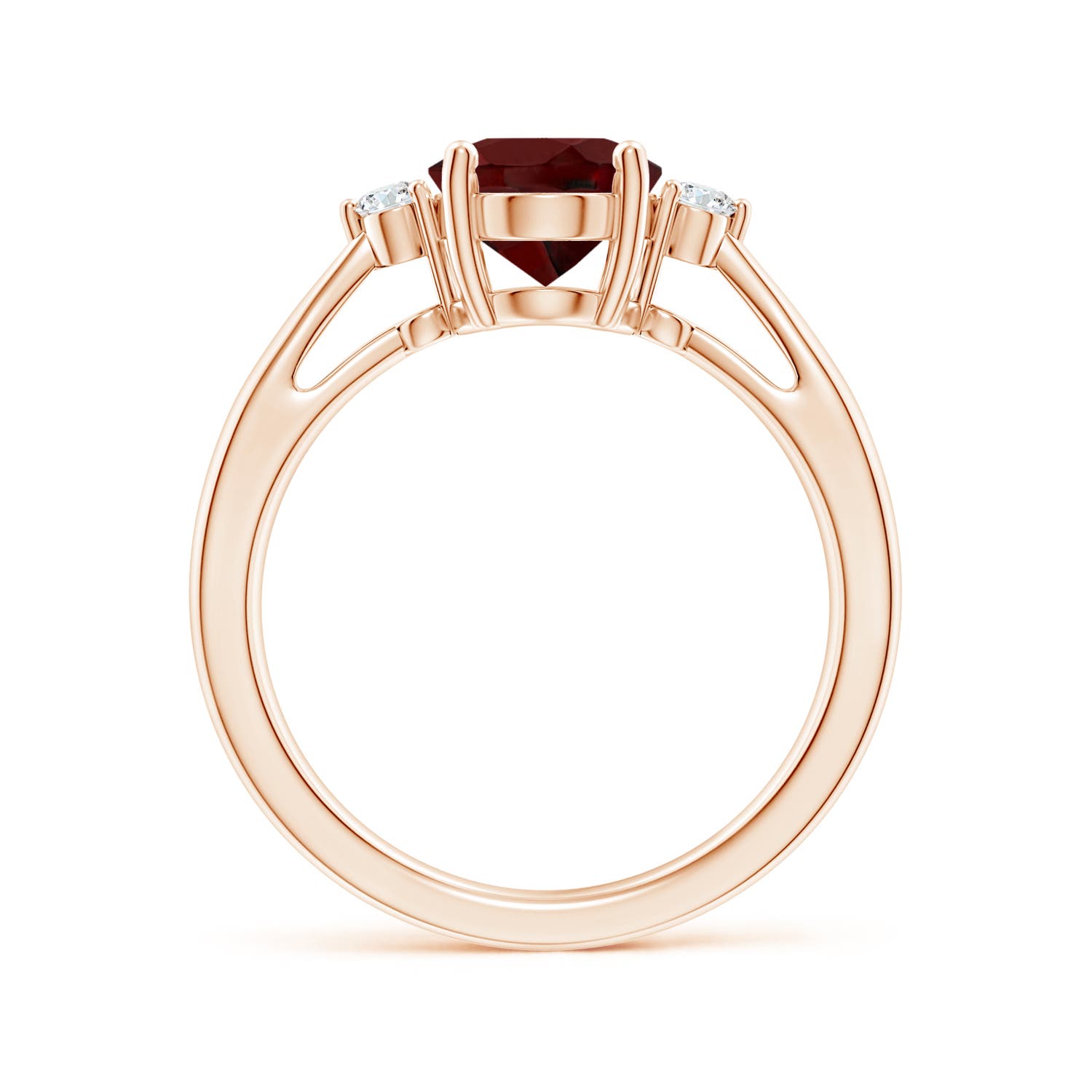 AAA - Garnet / 2.07 CT / 14 KT Rose Gold