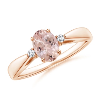 Oval AA Morganite