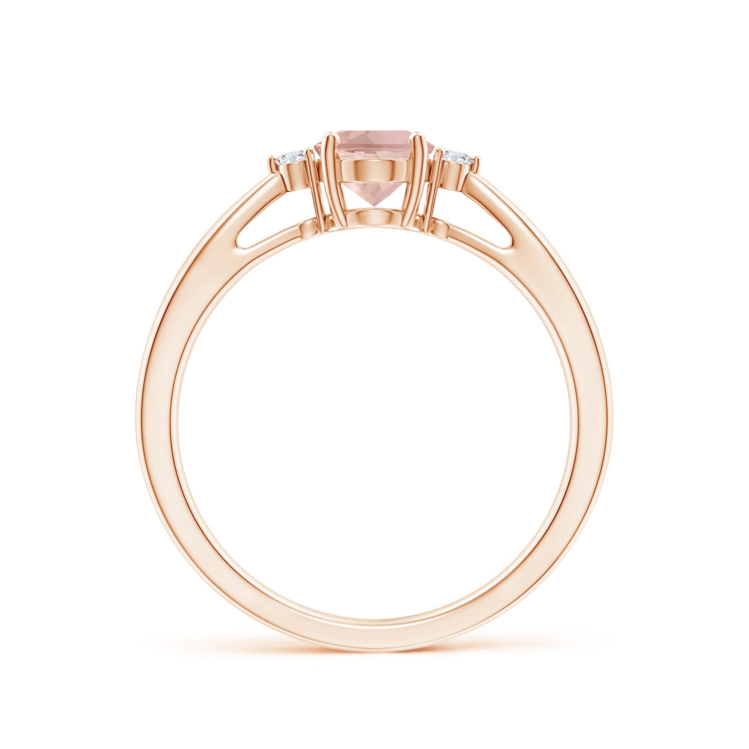 AAA - Morganite / 0.74 CT / 14 KT Rose Gold