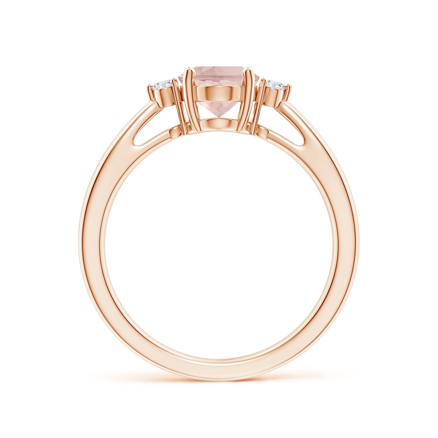 AA - Morganite / 1.16 CT / 14 KT Rose Gold