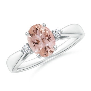 Oval AAA Morganite