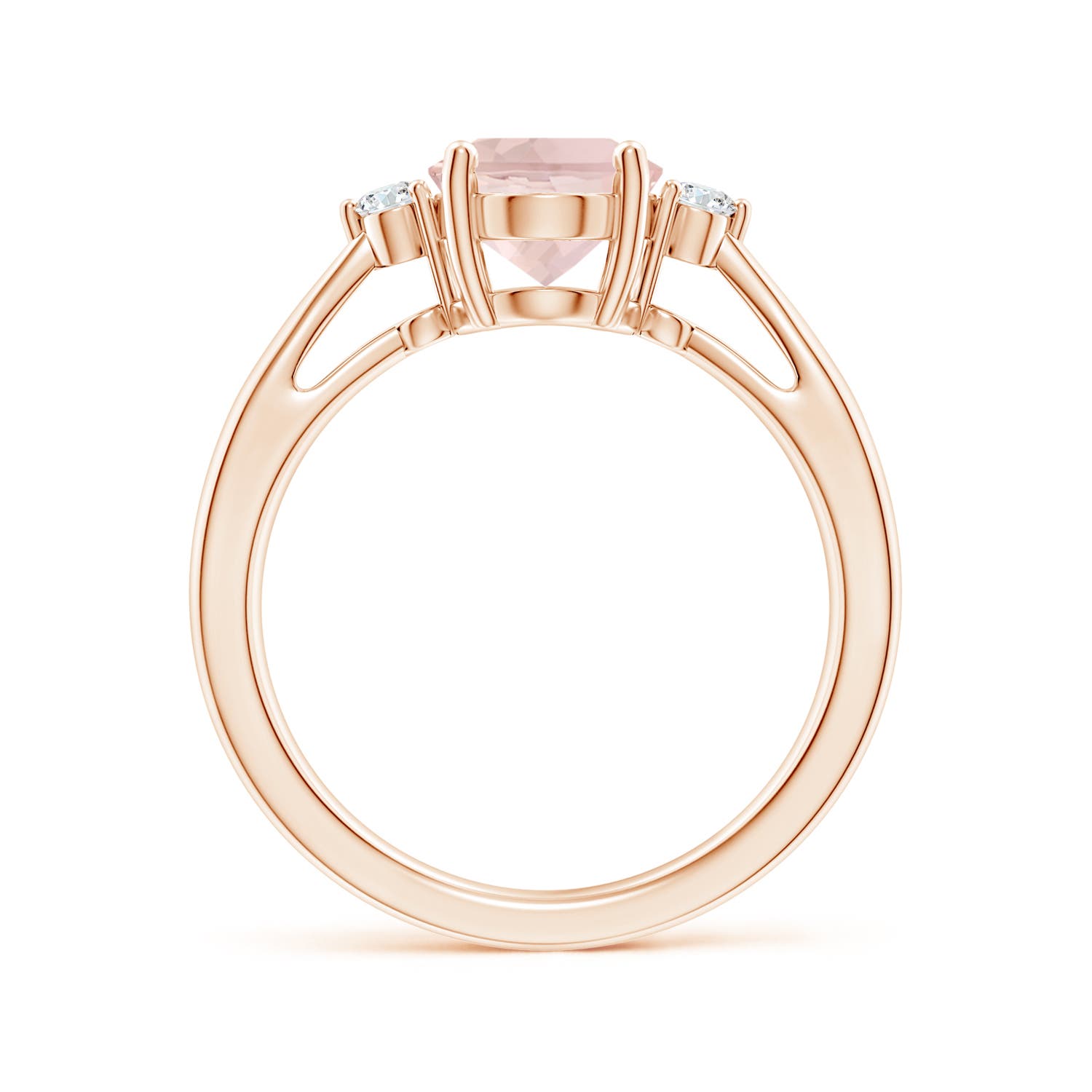 A - Morganite / 1.72 CT / 14 KT Rose Gold