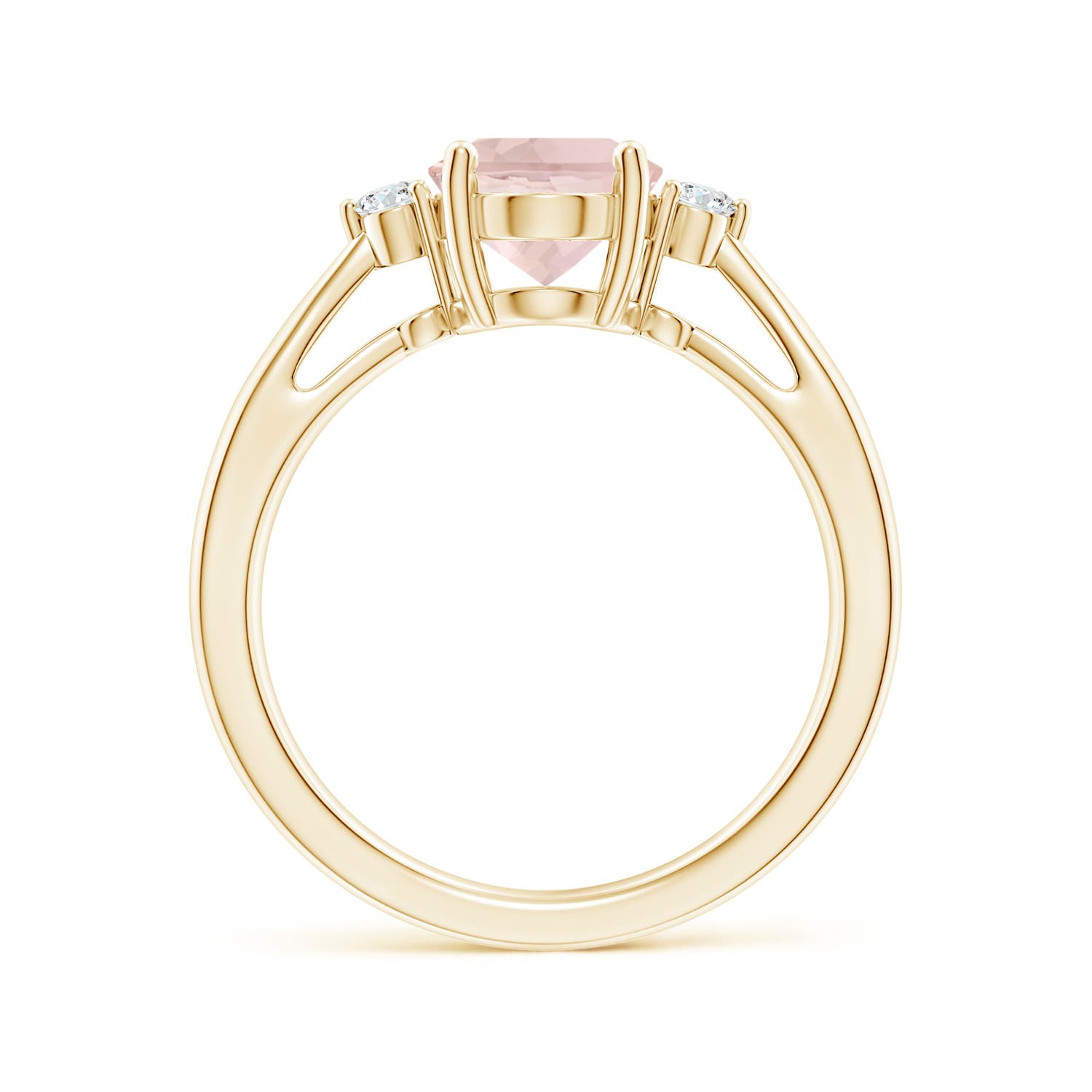 A - Morganite / 1.72 CT / 14 KT Yellow Gold