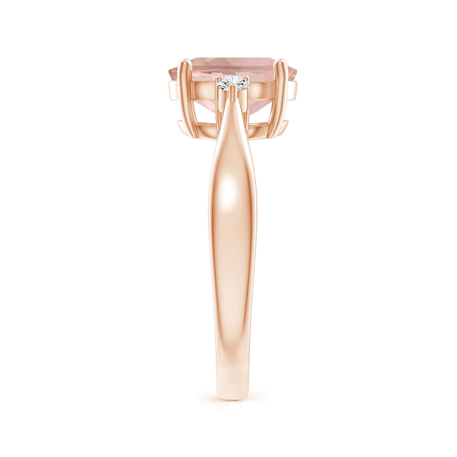 AAA - Morganite / 1.72 CT / 14 KT Rose Gold