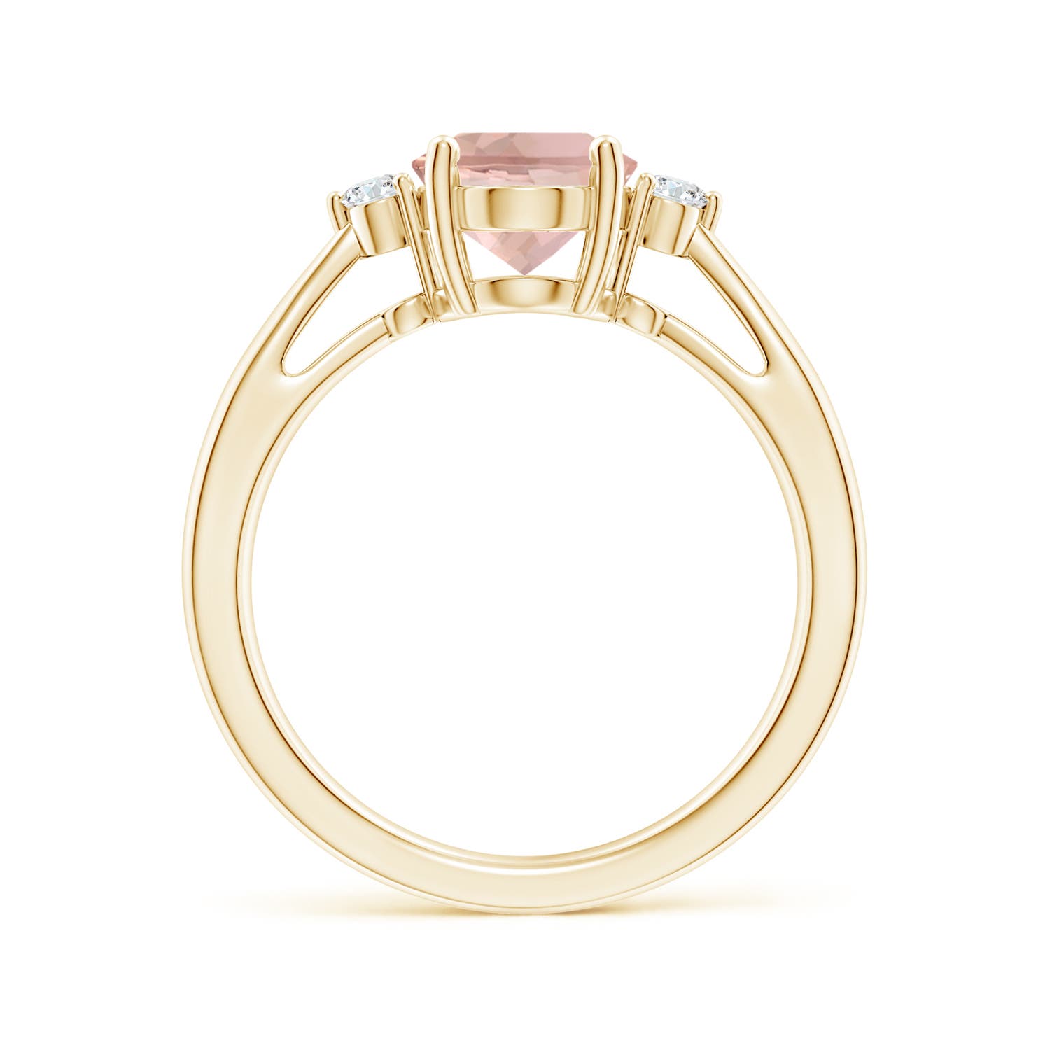 AAA - Morganite / 1.72 CT / 14 KT Yellow Gold