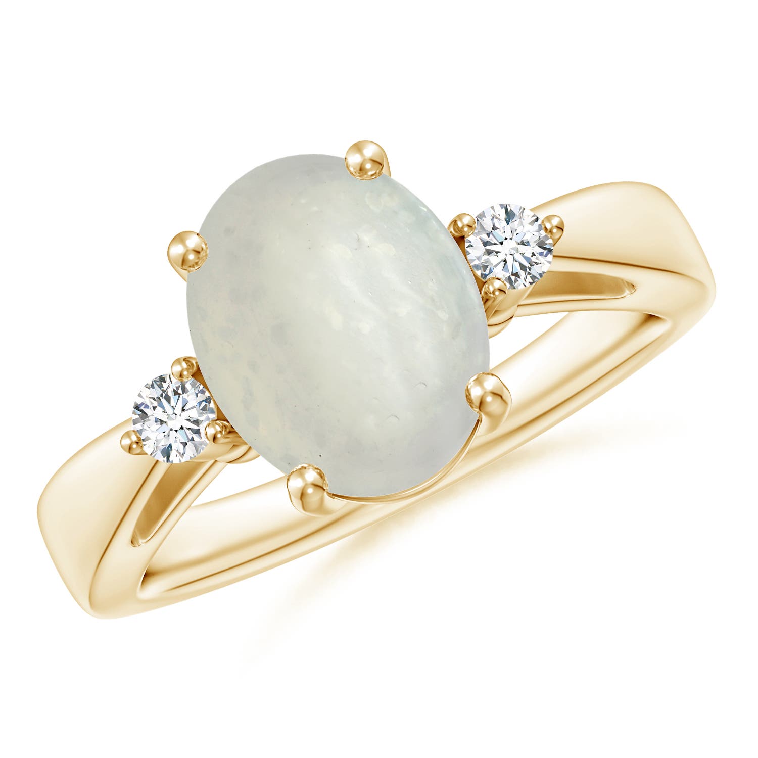 A - Moonstone / 2.59 CT / 14 KT Yellow Gold