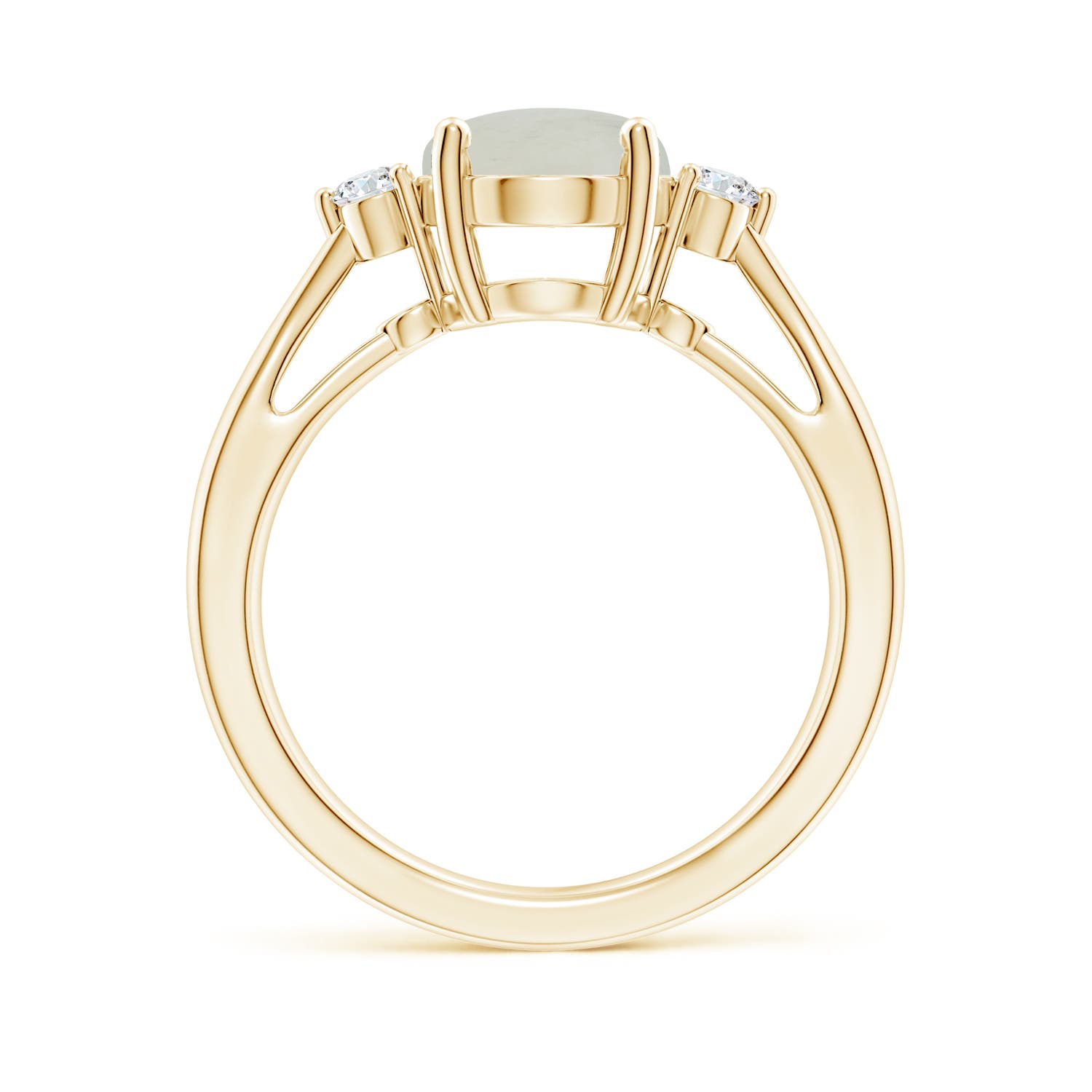 A - Moonstone / 2.59 CT / 14 KT Yellow Gold