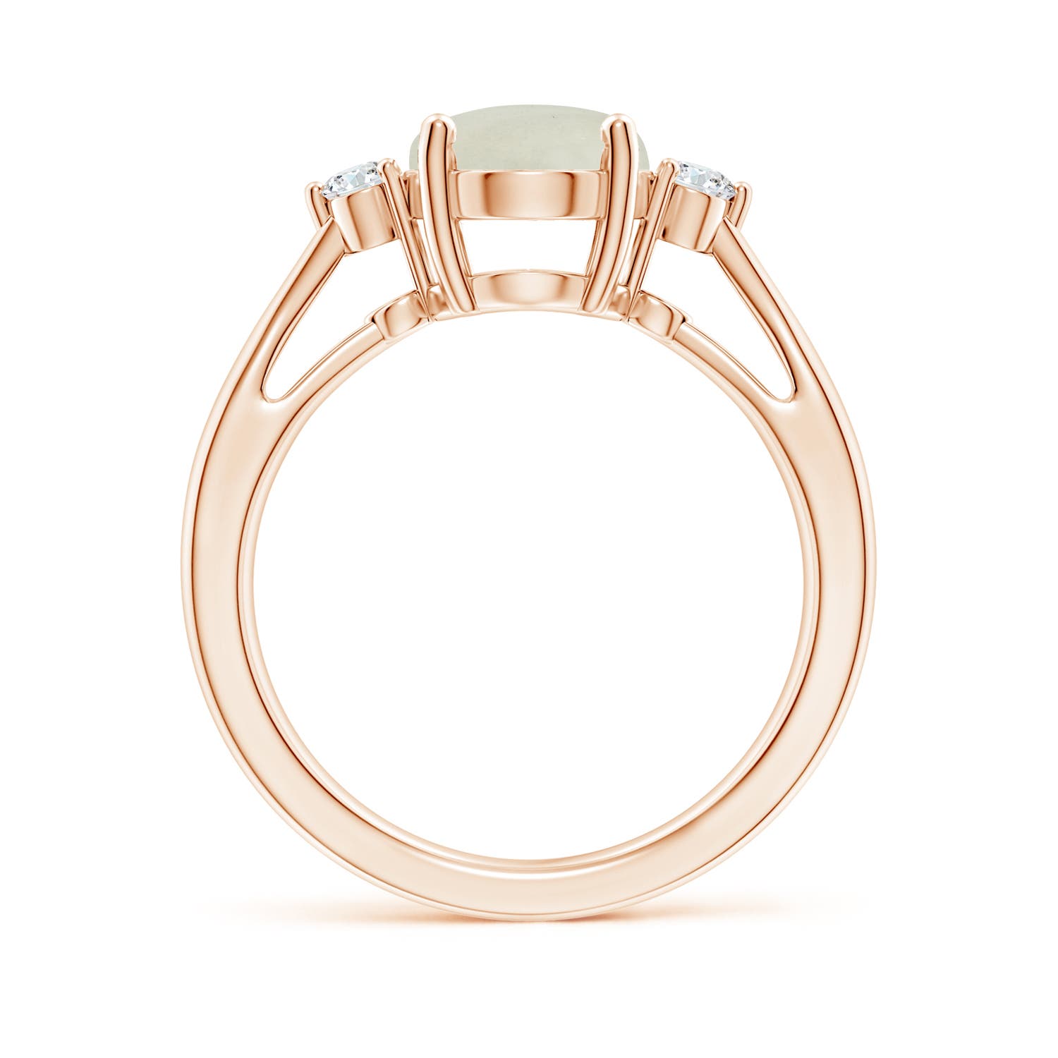 AA - Moonstone / 2.59 CT / 14 KT Rose Gold