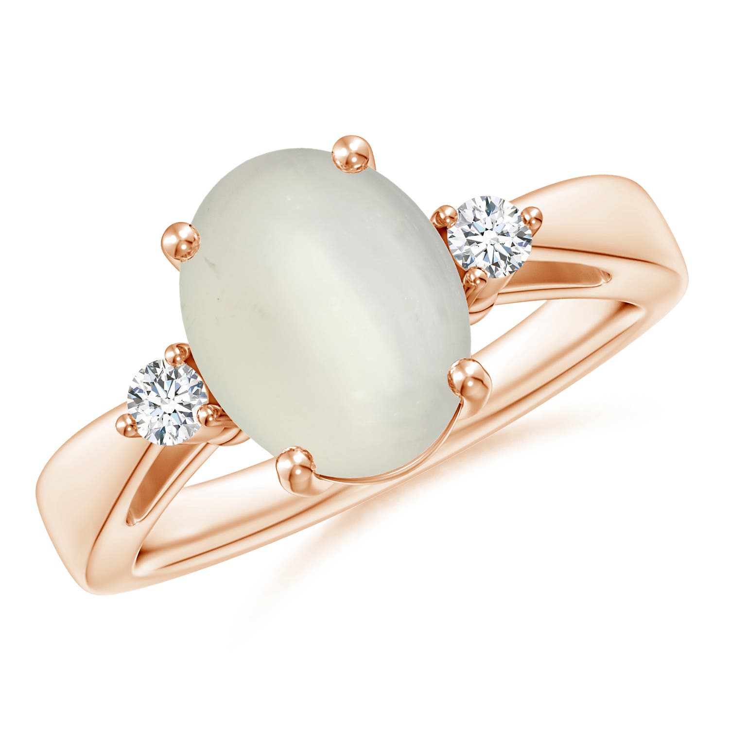 AAA - Moonstone / 2.59 CT / 14 KT Rose Gold