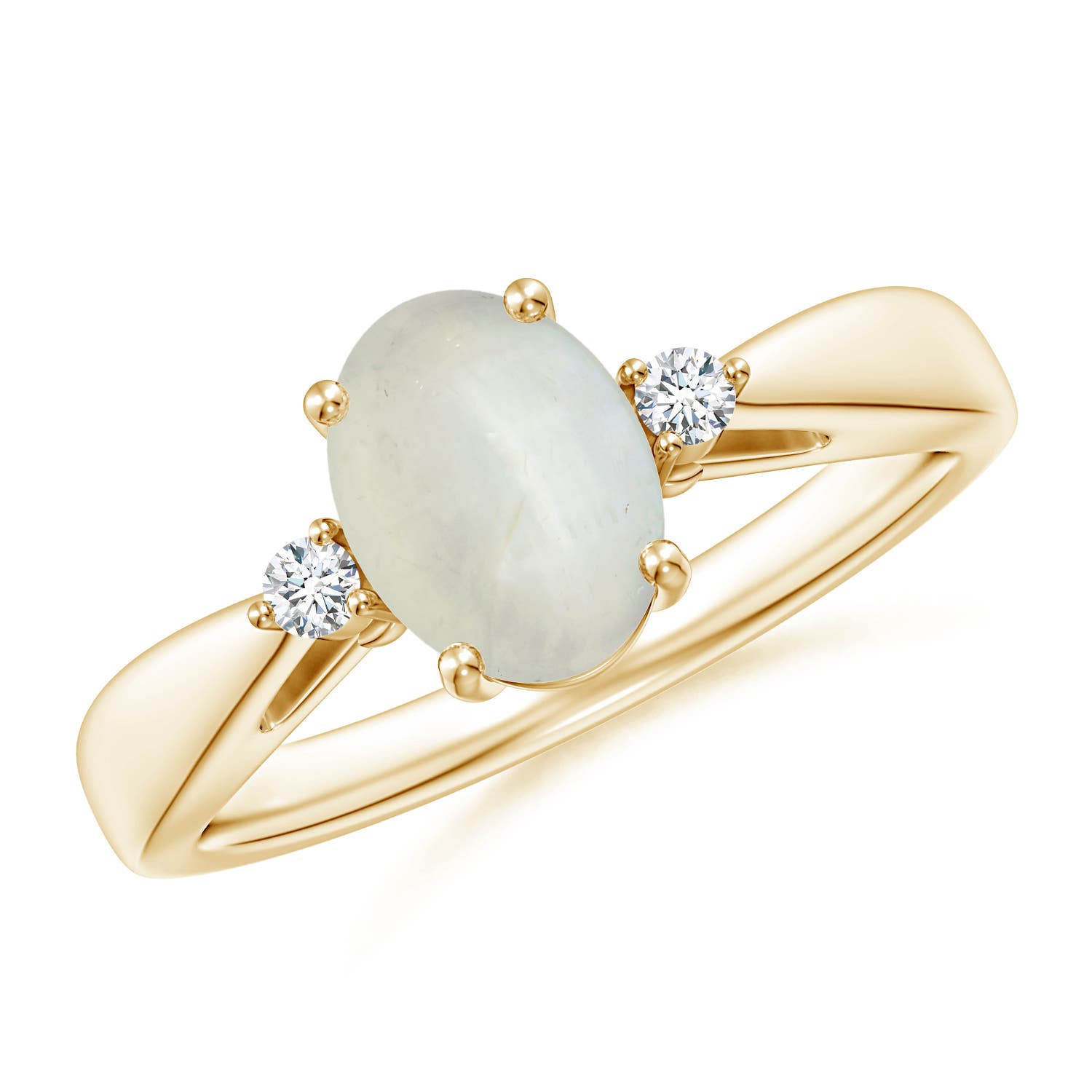 AA - Moonstone / 1.16 CT / 14 KT Yellow Gold