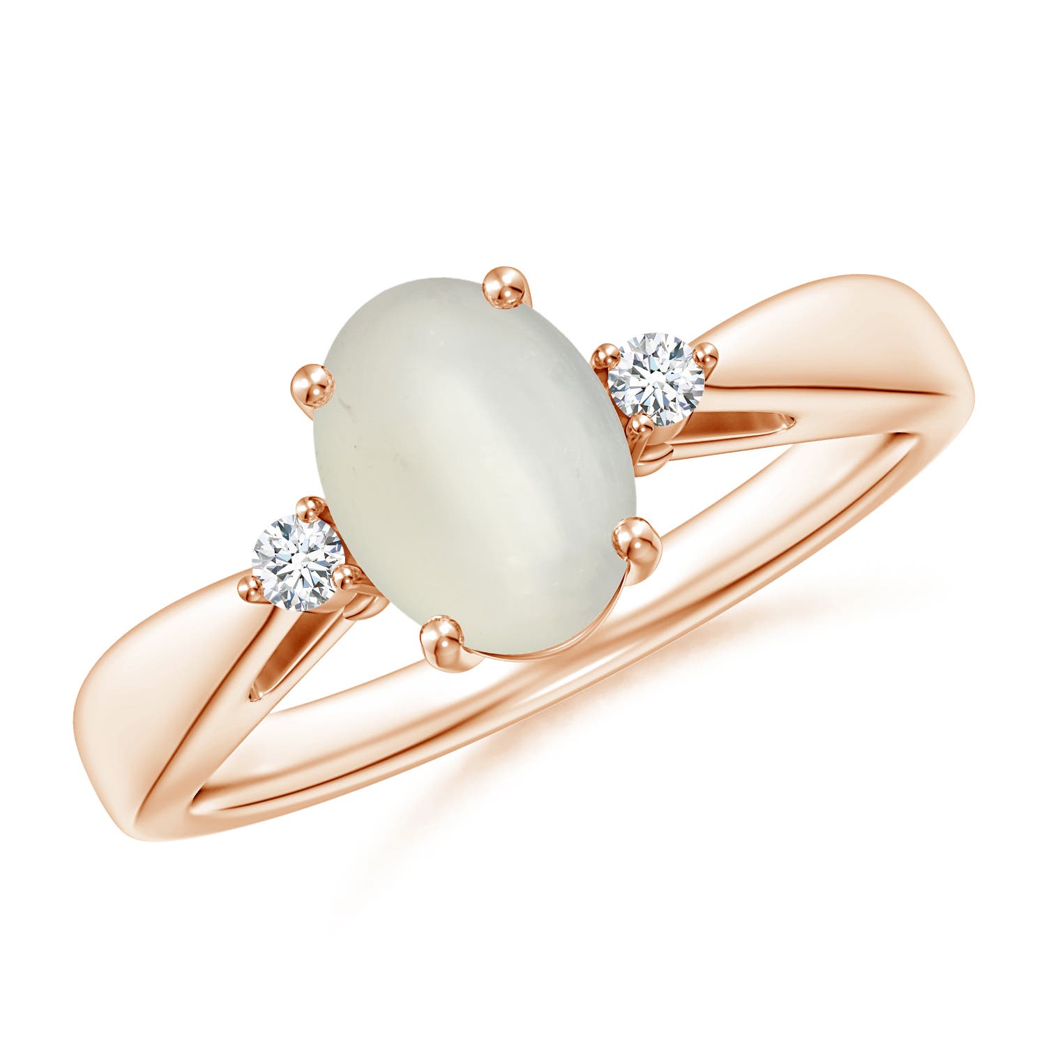 AAA - Moonstone / 1.16 CT / 14 KT Rose Gold