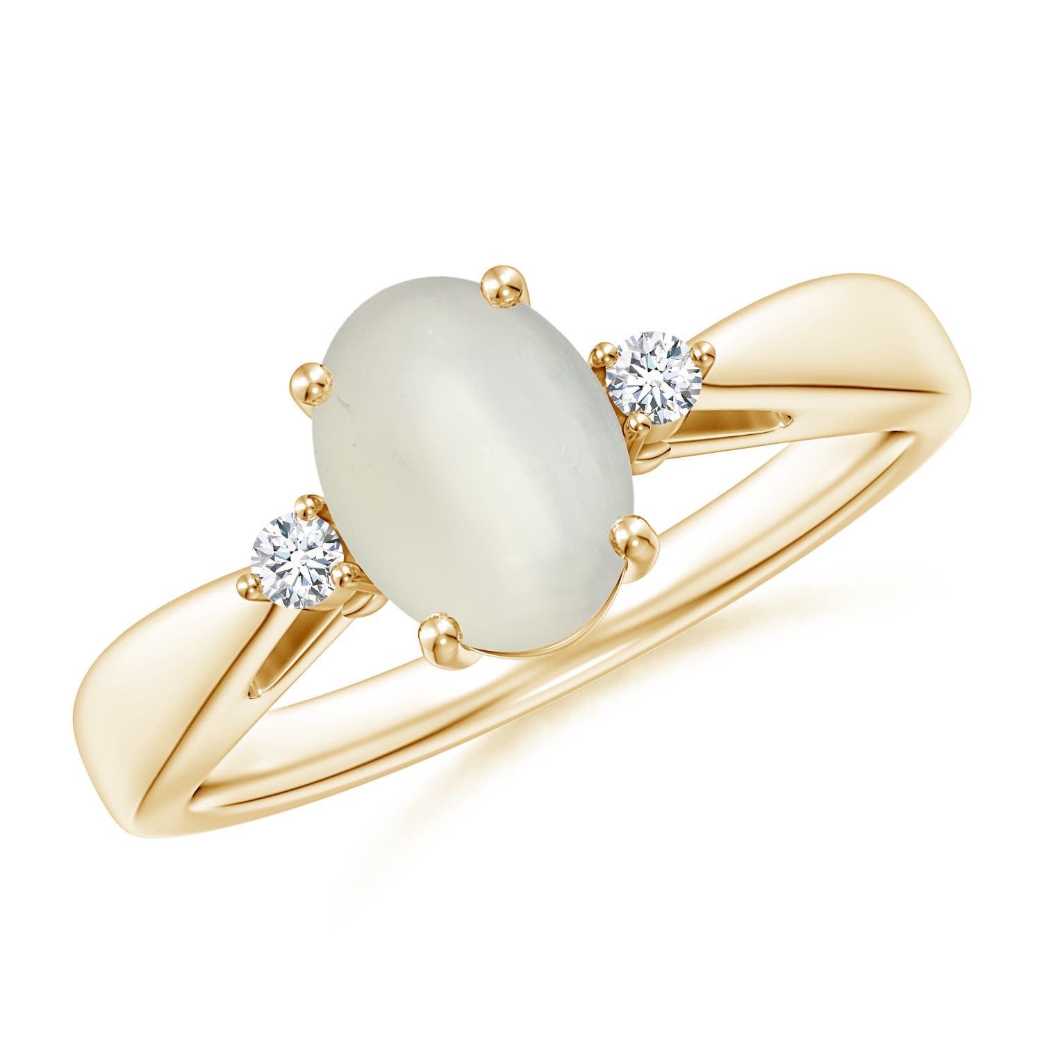 AAA - Moonstone / 1.16 CT / 14 KT Yellow Gold