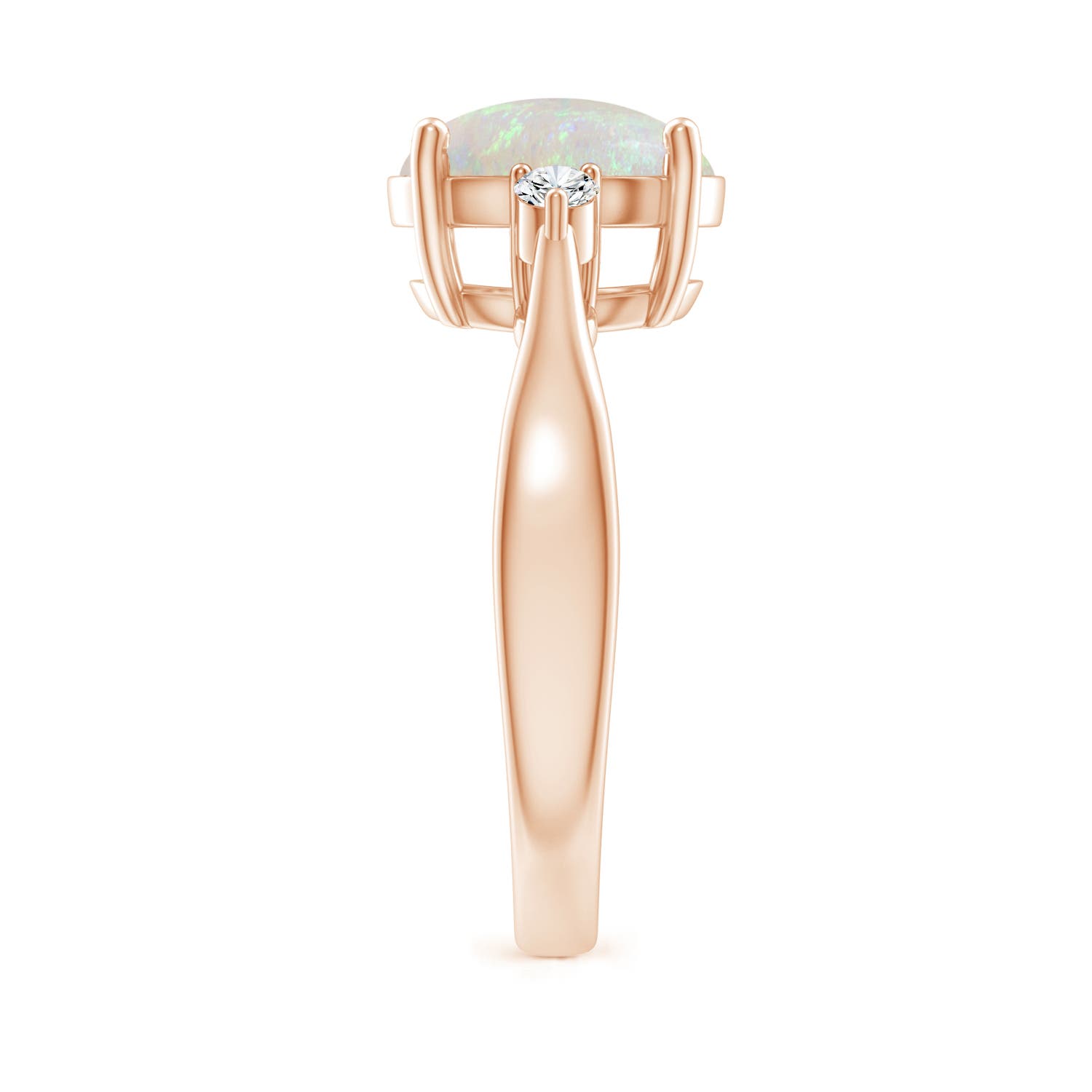 AA - Opal / 1.54 CT / 14 KT Rose Gold