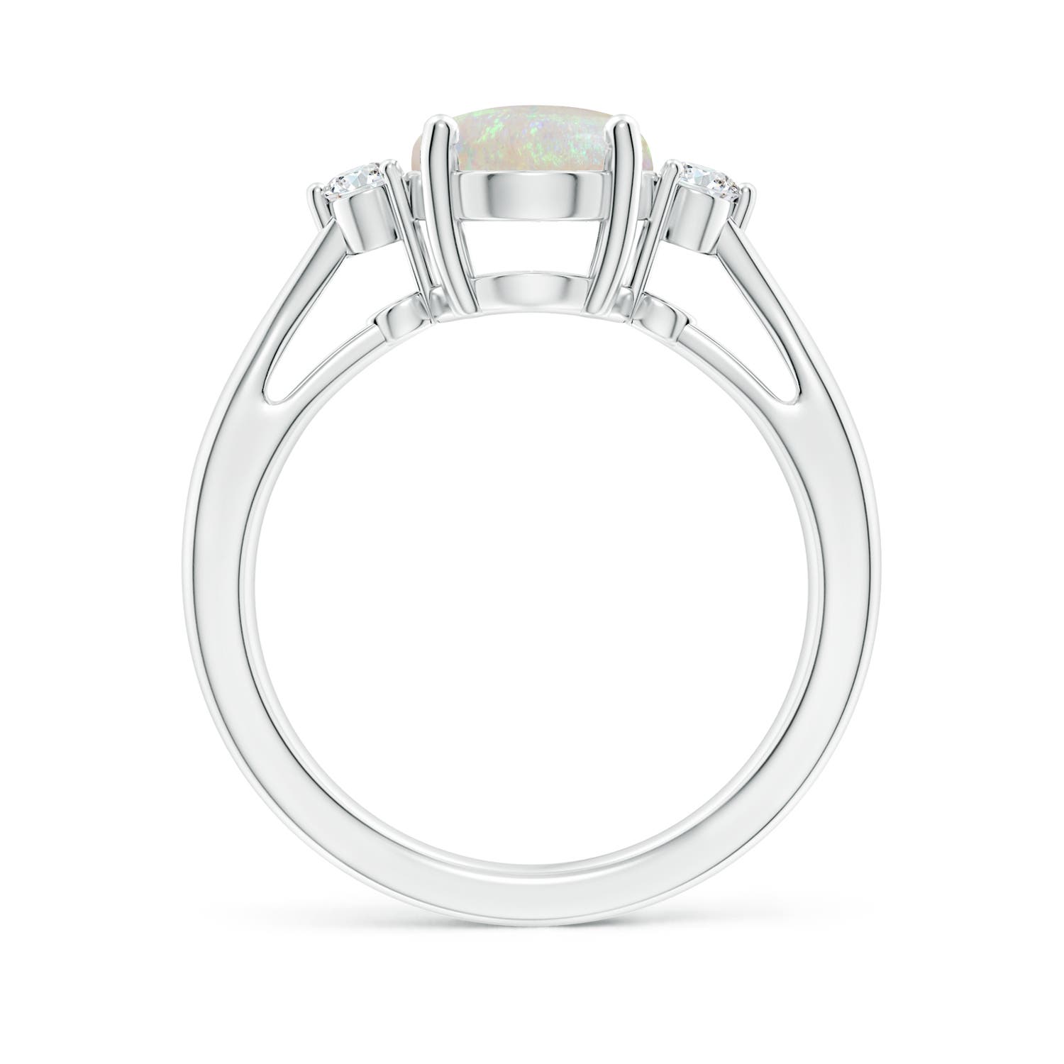 AA - Opal / 1.54 CT / 14 KT White Gold