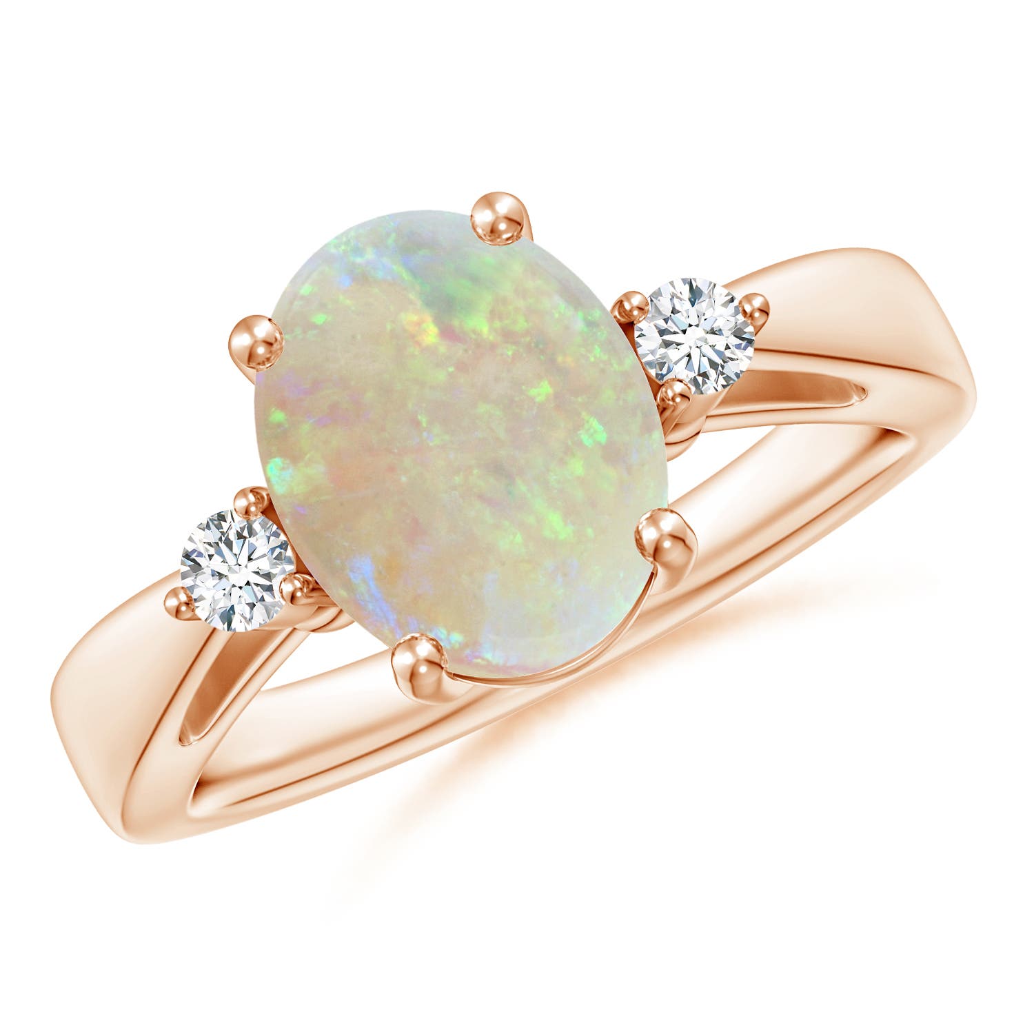 AAA - Opal / 1.54 CT / 14 KT Rose Gold