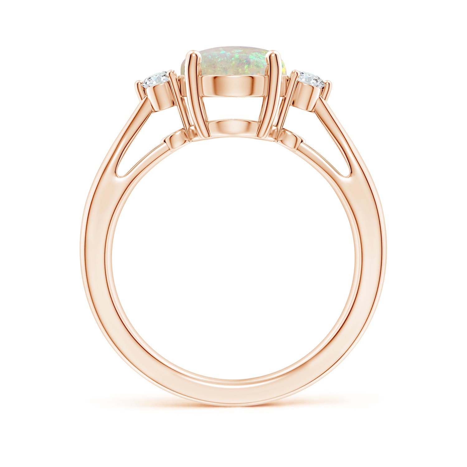 AAA - Opal / 1.54 CT / 14 KT Rose Gold