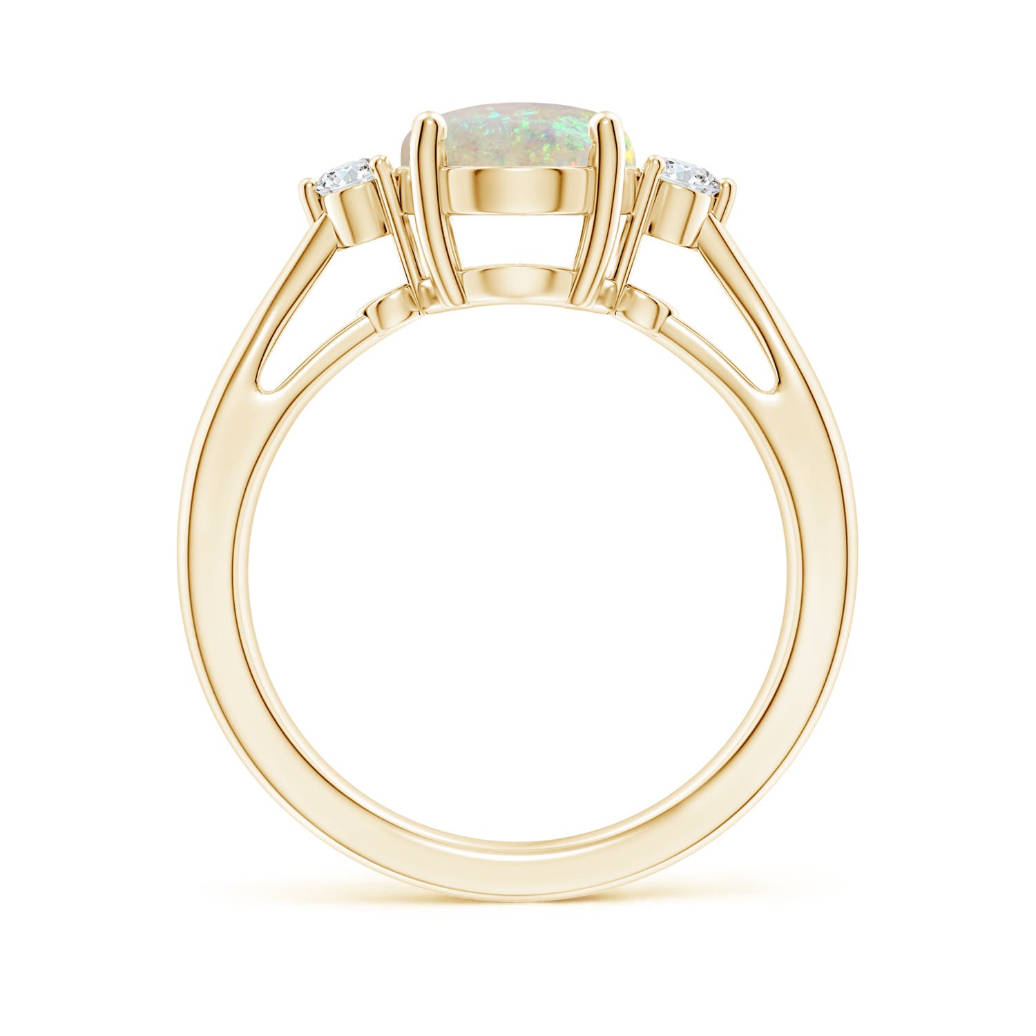 AAA - Opal / 1.54 CT / 14 KT Yellow Gold