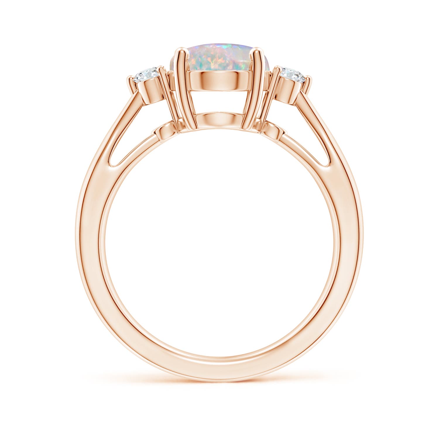 AAAA - Opal / 1.54 CT / 14 KT Rose Gold