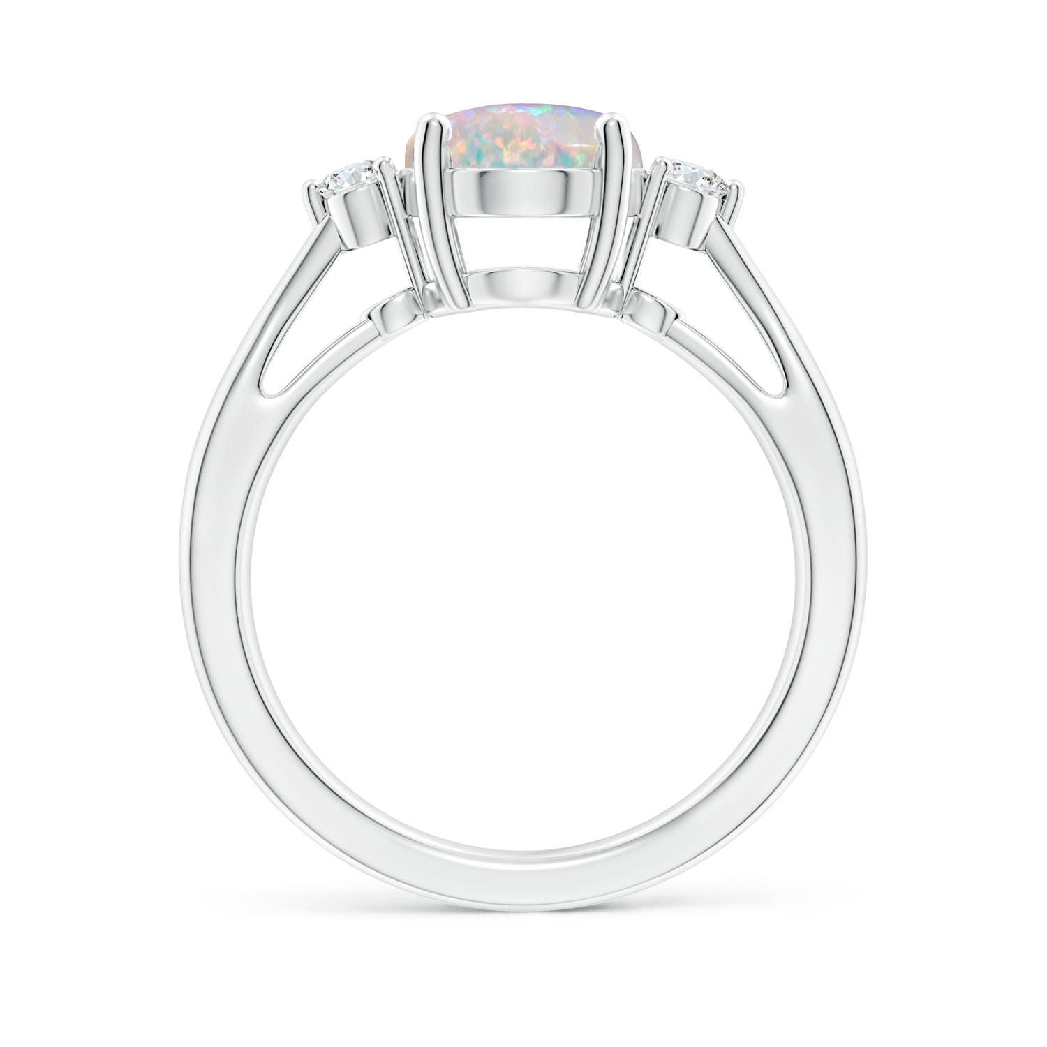 AAAA - Opal / 1.54 CT / 14 KT White Gold