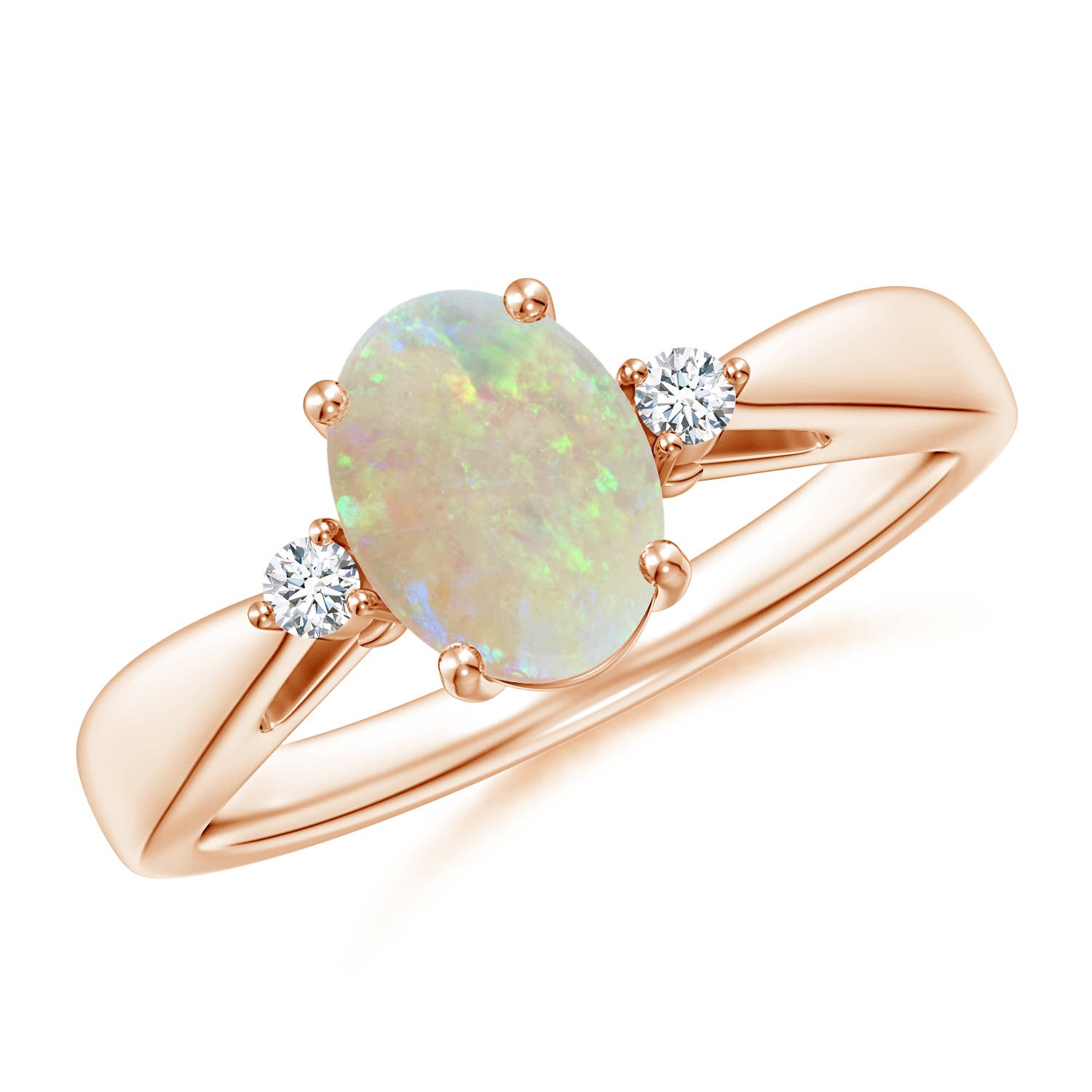 AAA - Opal / 0.86 CT / 14 KT Rose Gold