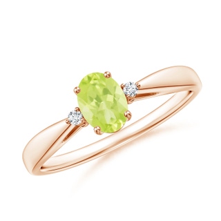 Oval A Peridot