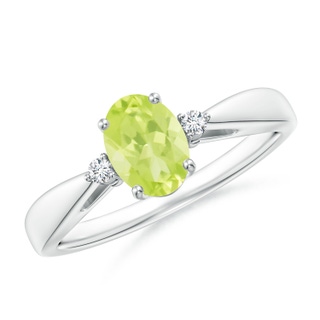 Oval A Peridot