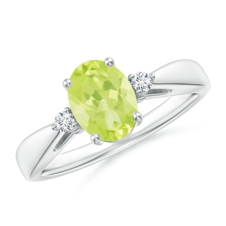 Oval A Peridot