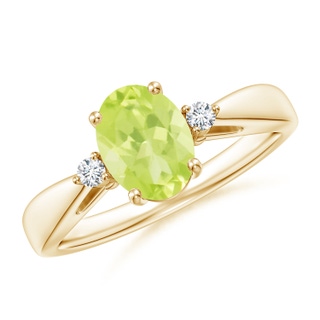 Oval A Peridot