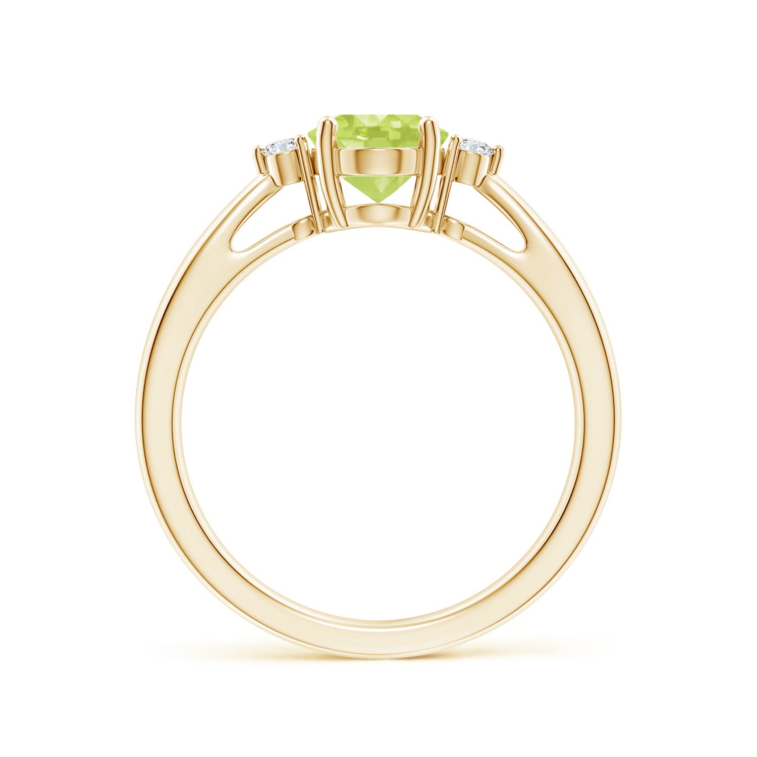 A - Peridot / 1.41 CT / 14 KT Yellow Gold