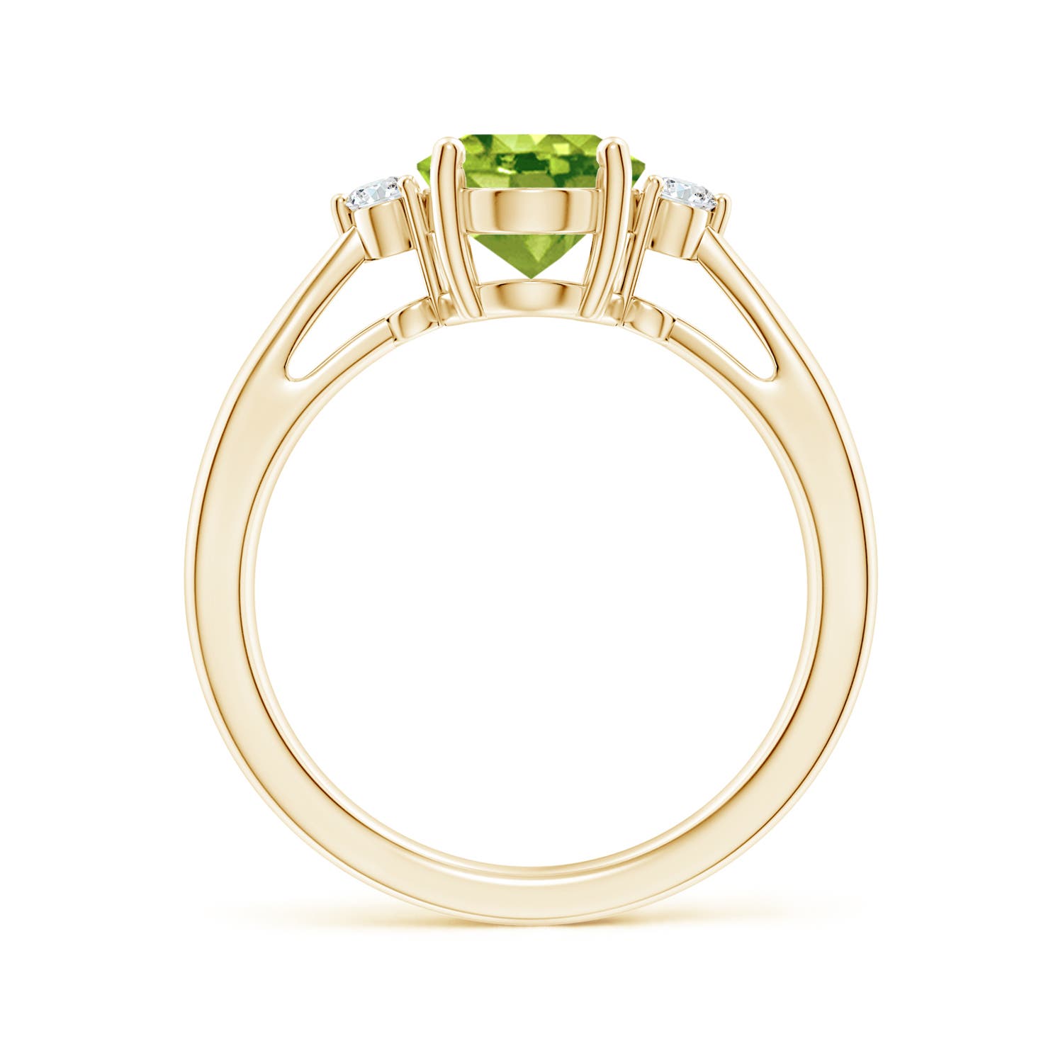 AAA - Peridot / 1.97 CT / 14 KT Yellow Gold