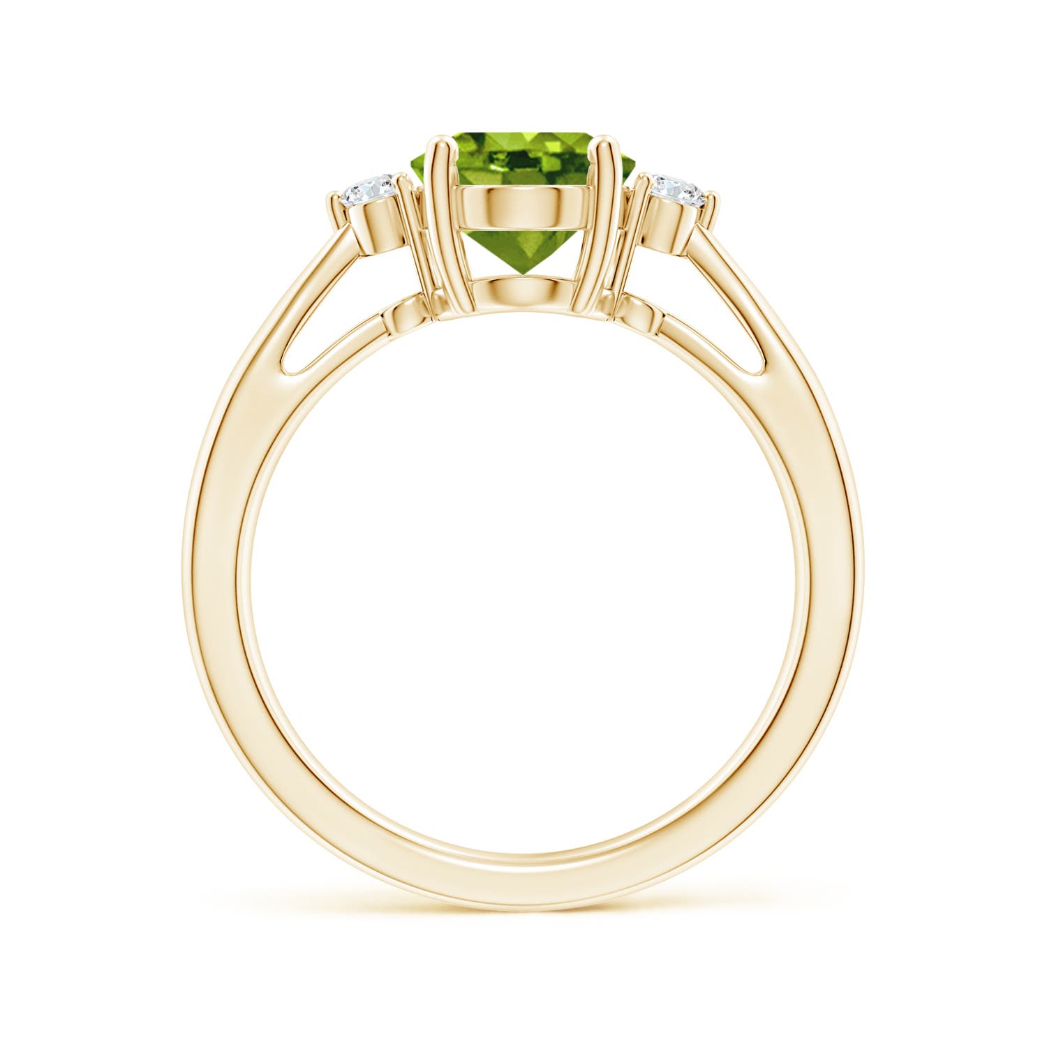 AAAA - Peridot / 1.97 CT / 14 KT Yellow Gold