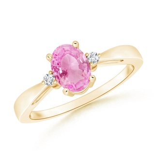 Oval A Pink Sapphire