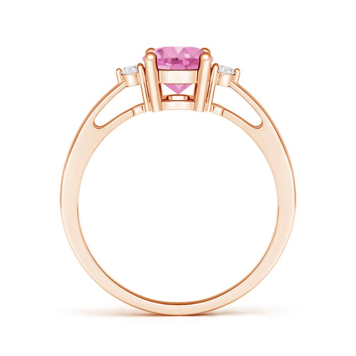 A - Pink Sapphire / 1.51 CT / 14 KT Rose Gold