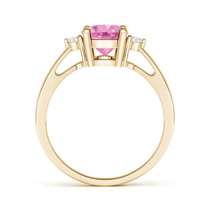 A - Pink Sapphire / 1.97 CT / 14 KT Yellow Gold