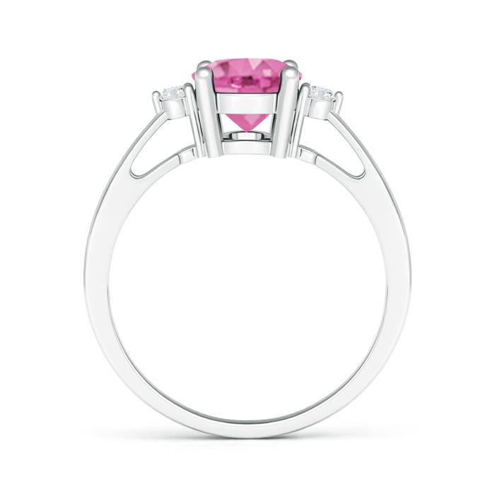 AA - Pink Sapphire / 1.97 CT / 14 KT White Gold