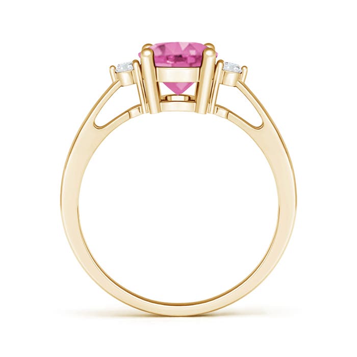 AA - Pink Sapphire / 1.97 CT / 14 KT Yellow Gold