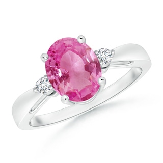 Oval AAA Pink Sapphire