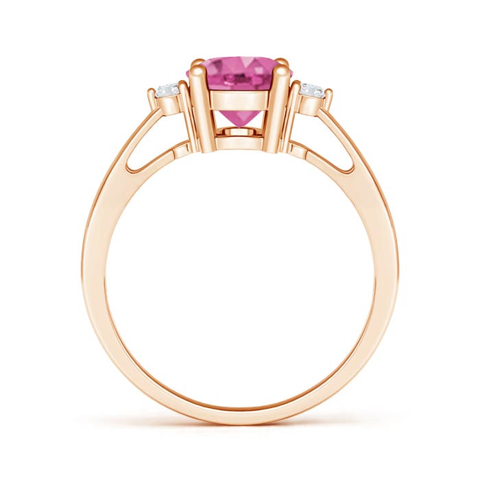 AAA - Pink Sapphire / 1.97 CT / 14 KT Rose Gold