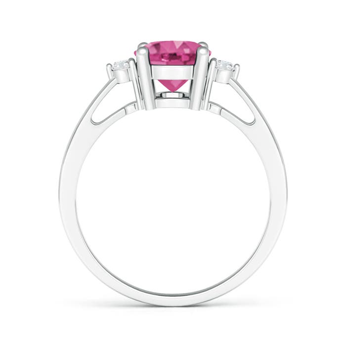 AAAA - Pink Sapphire / 1.97 CT / 14 KT White Gold