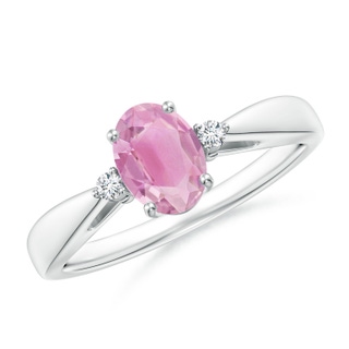 Oval A Pink Tourmaline