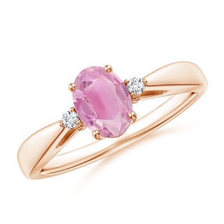Oval A Pink Tourmaline