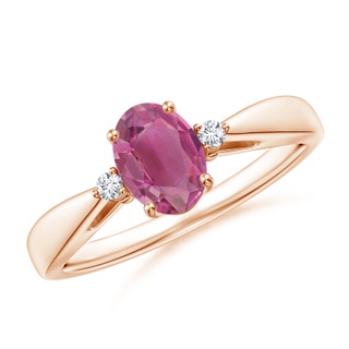 Oval AAA Pink Tourmaline