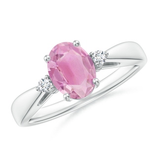 Oval A Pink Tourmaline