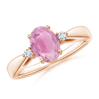 Oval A Pink Tourmaline