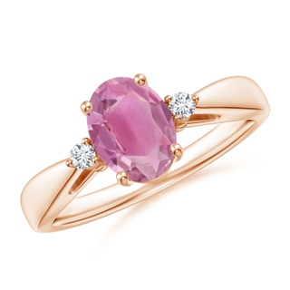 Oval AA Pink Tourmaline