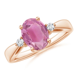 Oval AA Pink Tourmaline