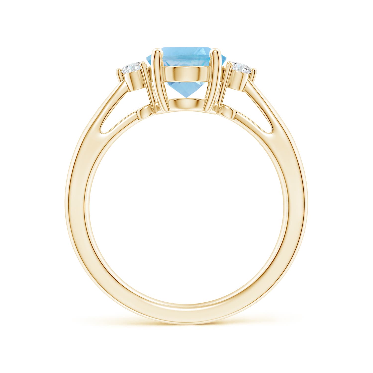 A - Swiss Blue Topaz / 2.32 CT / 14 KT Yellow Gold