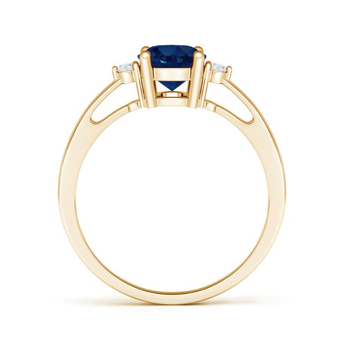 AA - Blue Sapphire / 1.61 CT / 14 KT Yellow Gold