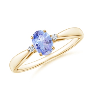 Oval AA Tanzanite