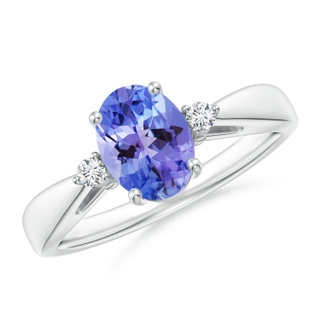Oval AA Tanzanite
